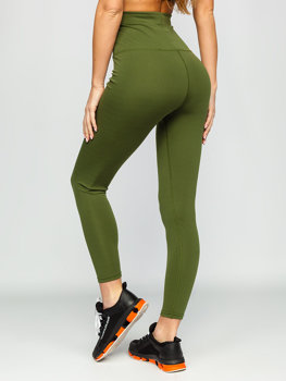 Bolf Damen Leggings Khaki  HH040