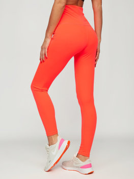 Bolf Damen Leggings Korallenrot  HH040