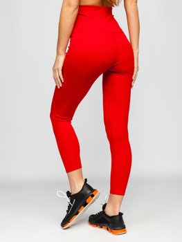 Bolf Damen Leggings Rot  HH040