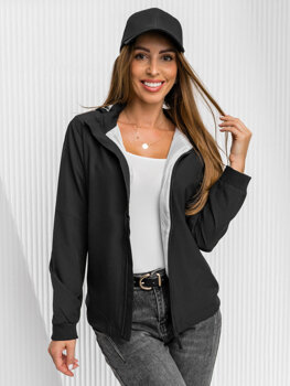 Bolf Damen Übergangsjace Sport Jacke Schwarz  HM097