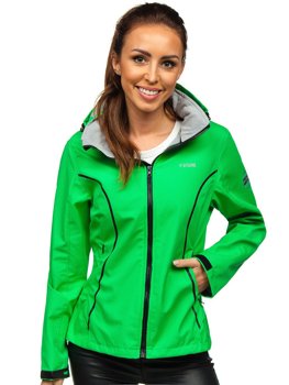 Bolf Damen Übergangsjacke Softshelljacke Grün S010