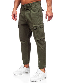 Bolf Herren Hose Cargohose Khaki  77323