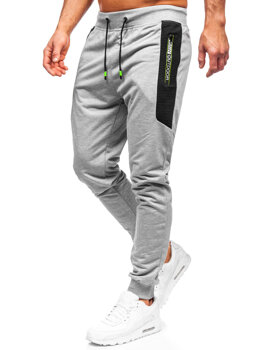 Bolf Herren Hose Jogger Pants Grau  K10223