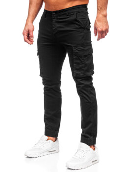 Bolf Herren Hose Joggers Cargohose Schwarz  MP0202N