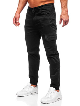 Bolf Herren Hose Joggers Cargohose Schwarz  S201