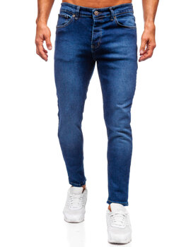 Bolf Herren Jeans slim fit Dunkelblau 6732