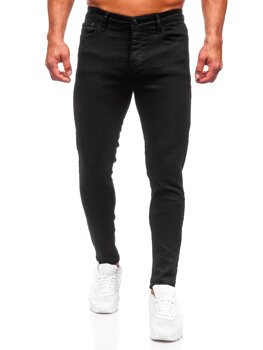 Bolf Herren Jeanshose regular fit Schwarz  6036