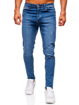 Bolf Herren Jeanshose slim fit Dunkalblau 6175