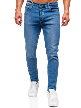 Bolf Herren Jeanshose slim fit Dunkalblau 6471