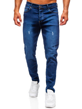 Bolf Herren Jeanshose slim fit Dunkalblau 6516