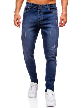 Bolf Herren Jeanshose slim fit Dunkalblau 6558-2