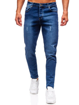 Bolf Herren Jeanshose slim fit Dunkalblau 6558