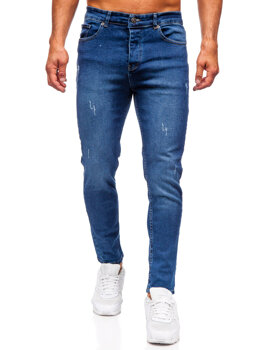 Bolf Herren Jeanshose slim fit Dunkalblau 6564-1