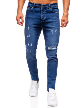 Bolf Herren Jeanshose slim fit Dunkalblau 6566-2