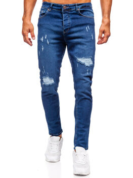 Bolf Herren Jeanshose slim fit Dunkalblau 6569-1