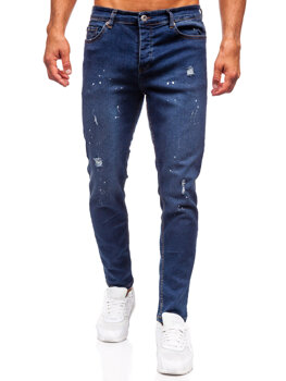 Bolf Herren Jeanshose slim fit Dunkalblau 6571