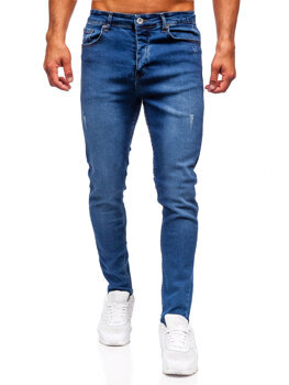 Bolf Herren Jeanshose slim fit Dunkalblau 6585