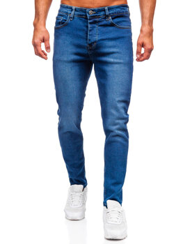 Bolf Herren Jeanshose slim fit Dunkalblau  6715