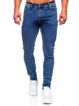 Bolf Herren Jeanshose slim fit Dunkalblau  DP52