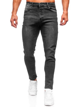 Bolf Herren Jeanshose slim fit Schwarz  6062