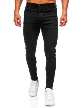 Bolf Herren Jeanshose slim fit Schwarz 6100