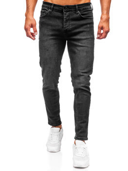 Bolf Herren Jeanshose slim fit Schwarz  6525