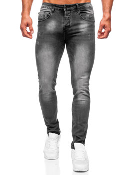 Bolf Herren Jeanshose slim fit Schwarz  MP0056G