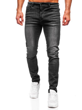 Bolf Herren Jeanshose slim fit Schwarz  MP0141N