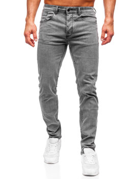 Bolf Herren Jeanshose slim fit Schwarzgrau MP0192GC