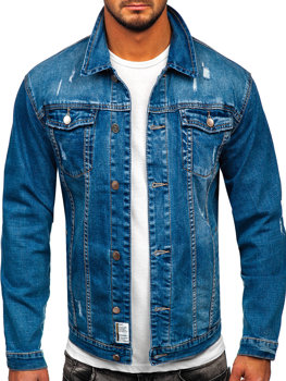 Bolf Herren Jeansjacke Blau  MJ500B