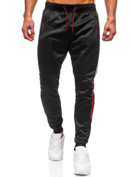 Bolf Herren Jogger Pants Schwarz-Grau  K50003