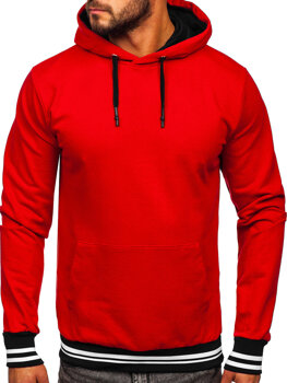 Bolf Herren Kapuzenpullover Rot  145369