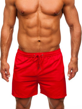 Bolf Herren Kurze Hose Badeshorts Rot  XL018