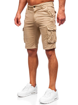 Bolf Herren Kurze Hose Cargohose Shorts Beige  XX160086