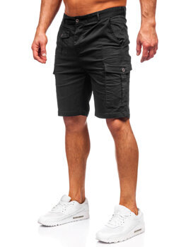 Bolf Herren Kurze Hose Cargohose Sportshorts Schwarz MP0188N