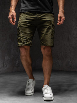 Bolf Herren Kurze Hose Cargoshorts Khaki MP0188MVA1