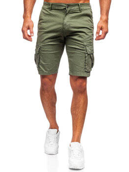 Bolf Herren Kurze Hose Shorts Cargo Hose Grün  YF2225