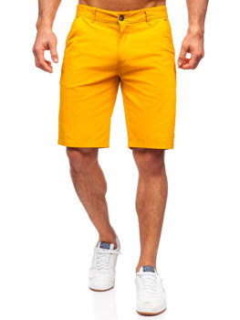 Bolf Herren Kurze Hose Shorts Gelb  1140