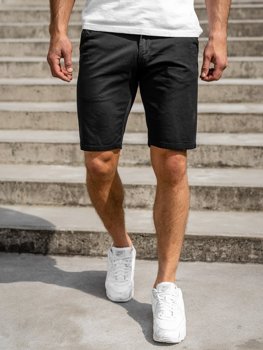 Bolf Herren Kurze Hose Shorts Schwarz  1142