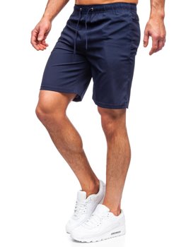 Bolf Herren Kurze Sporthose Dunkelblau  HH037