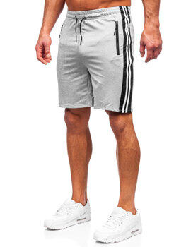 Bolf Herren Kurze Sporthose Shorts Grau  68005