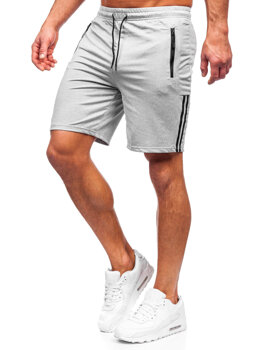 Bolf Herren Kurze Sporthose Shorts Grau  68020