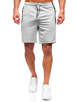 Bolf Herren Kurze Sporthose Shorts Grau  68026