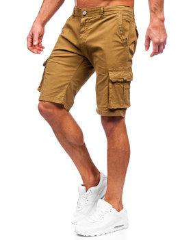 Bolf Herren Kurze Stoffhose Cargoshorts Khaki  J707