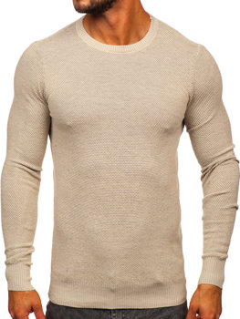 Bolf Herren Pullover Beige  W2-20124