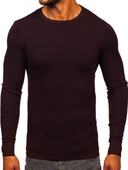 Bolf Herren Pullover Braun W2-20124