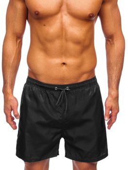 Bolf Herren Shorts Badehose Schwarz  YW02002