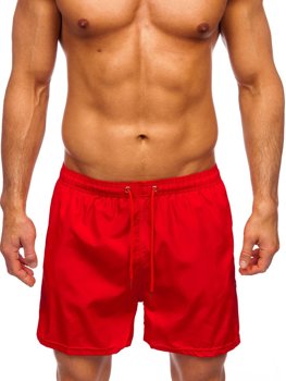 Bolf Herren Shorts Badehose Weinrot  YW02002