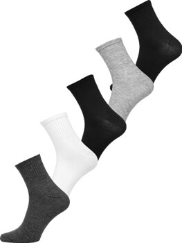 Bolf Herren Socken Mehrfarbig A8007-5P 5 PACK