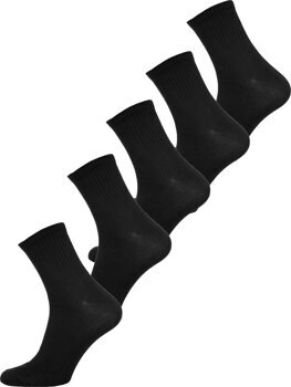 Bolf Herren Socken Schwarz A8007-5P 5 PACK